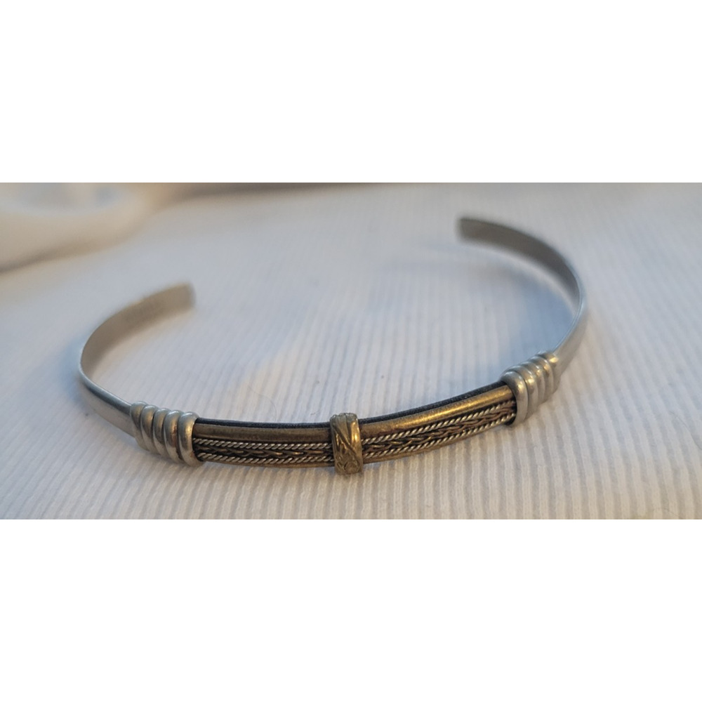 Vintage bracelet silver toned mexico - Picture 6 of 9